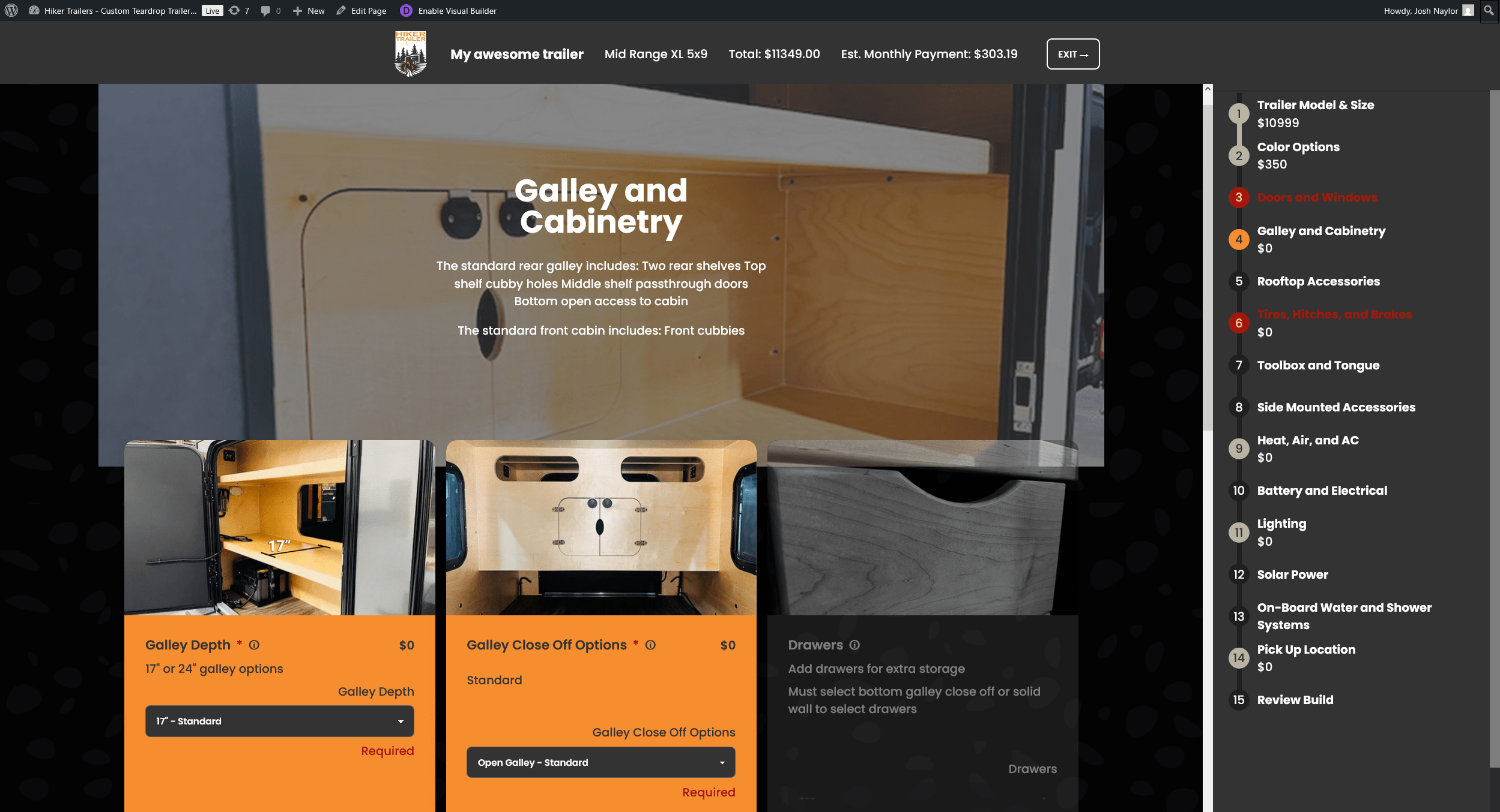 ht-builder hiker trailer builder